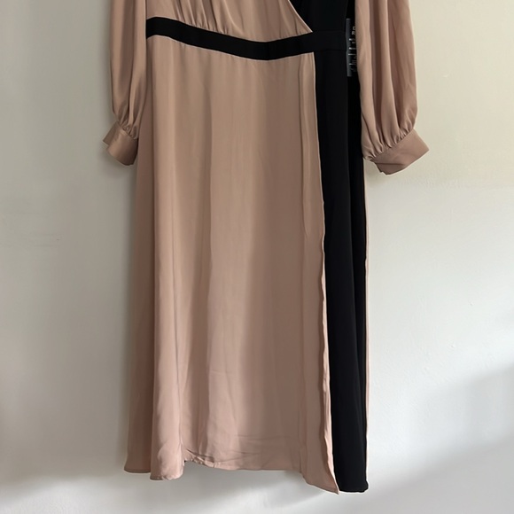 Eloquii colorblock midi dress - Picture 5 of 9